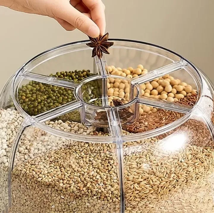 360° Rotating Rice Barrel – photo 3
