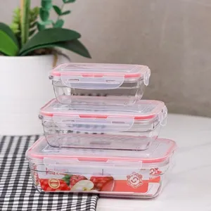 Eco-Friendly Food Storage Containers with Airtight Lids