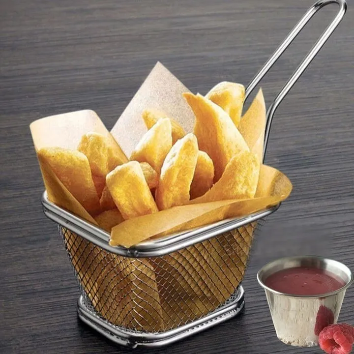 Mini Square Fried Food Serving Basket – photo 4