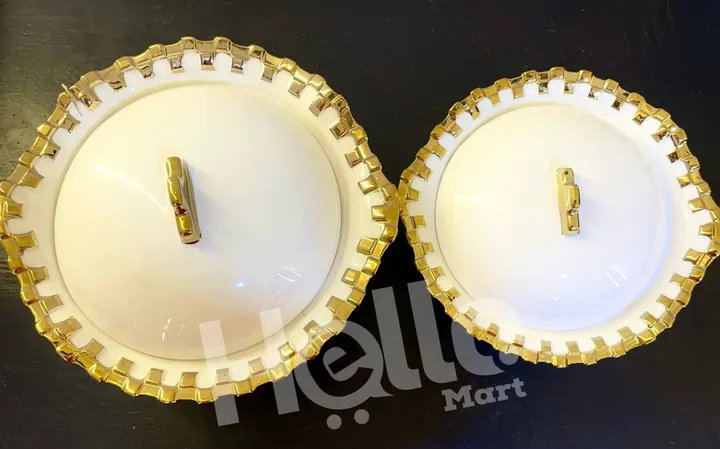 Two-Piece Decorative Serving Bowl Set – photo 3