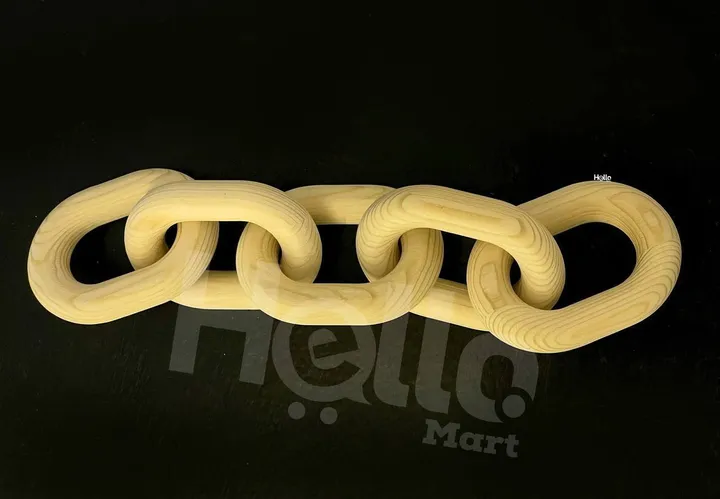 Home Decor Wooden Chain – photo 3