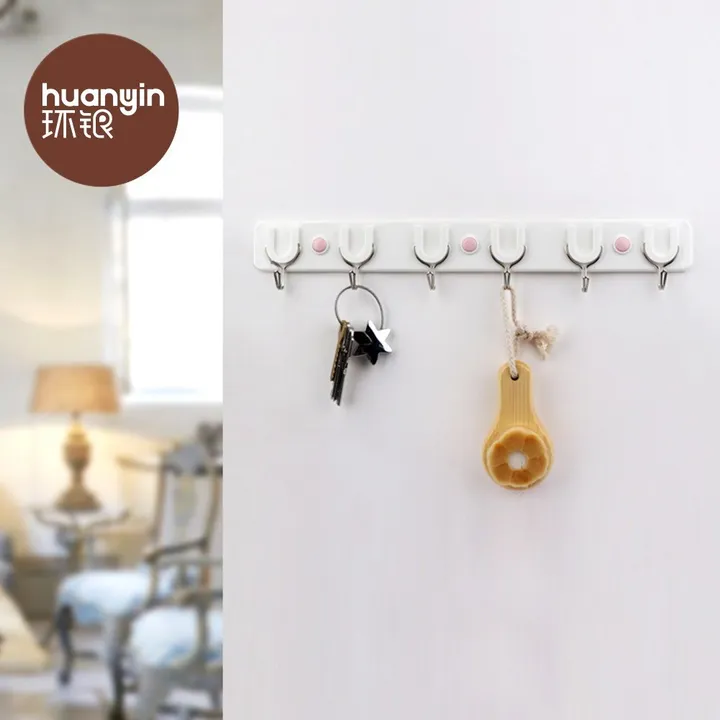 Multi-Purpose 6-Hook Wall Hooks – photo 3