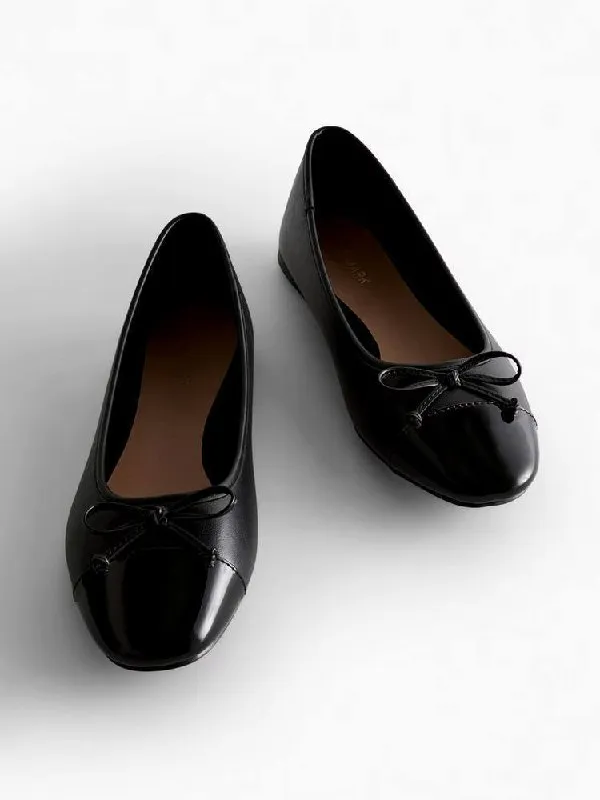 Primark Panelled Bow Ballerina Flat – photo 3