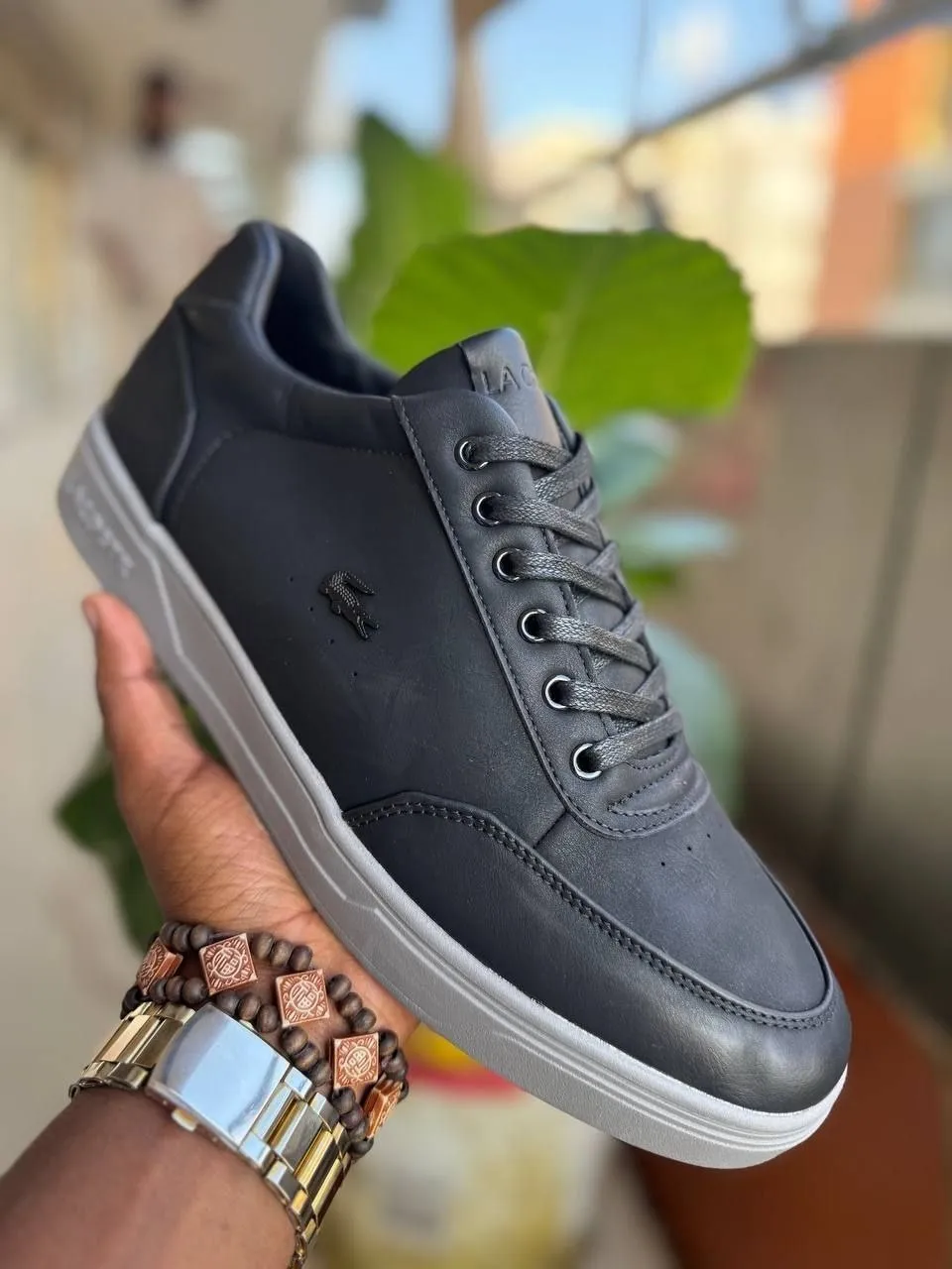 Lacoste Flat Leather Sneakers – photo 4