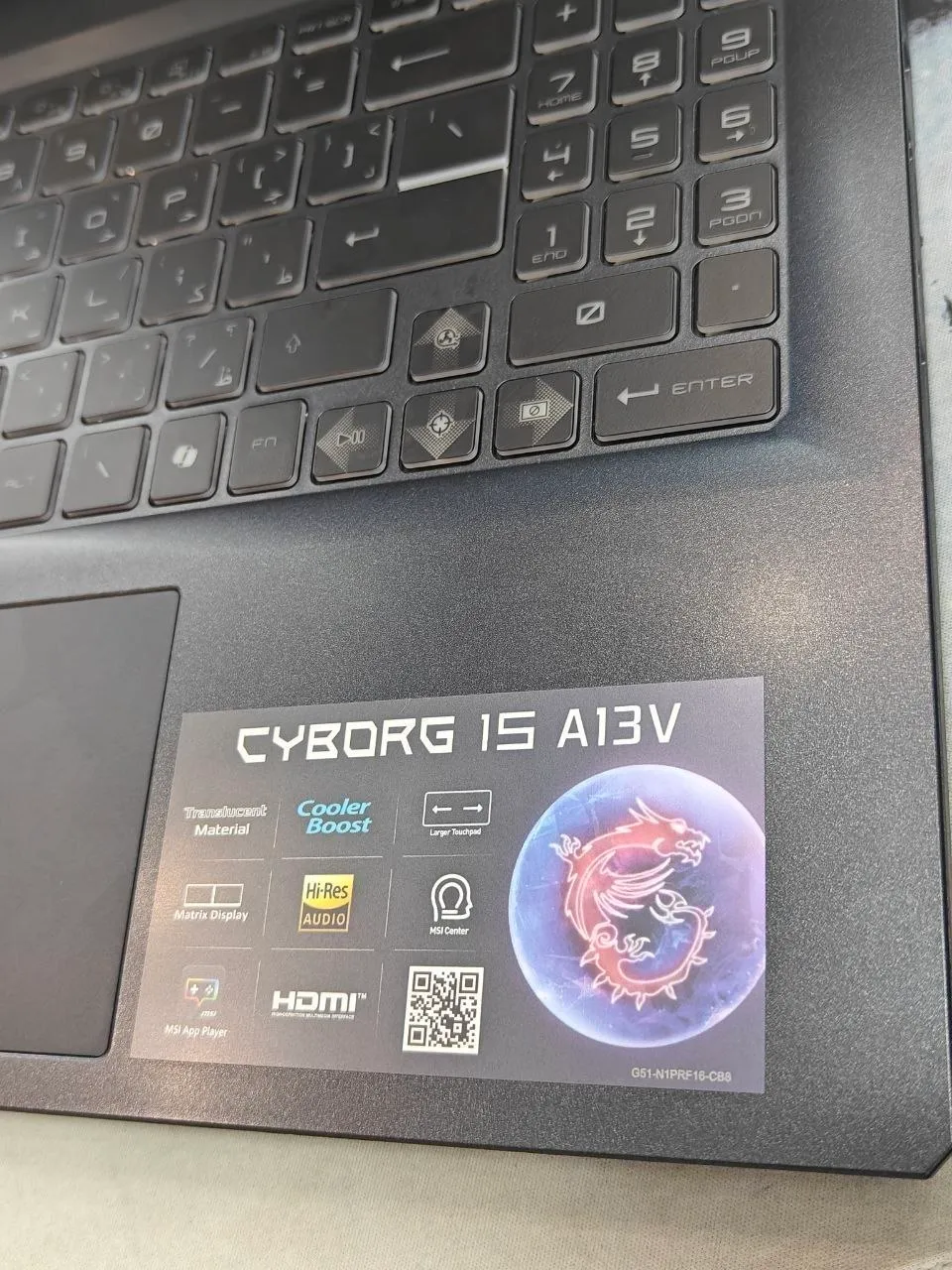 MSI Cyborg 15 Gaming Laptop – photo 3