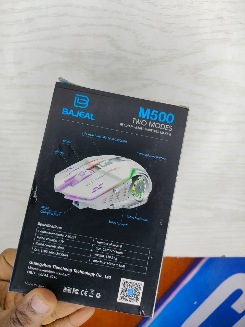 Gaming Wireless and Wired Mouse – photo 6