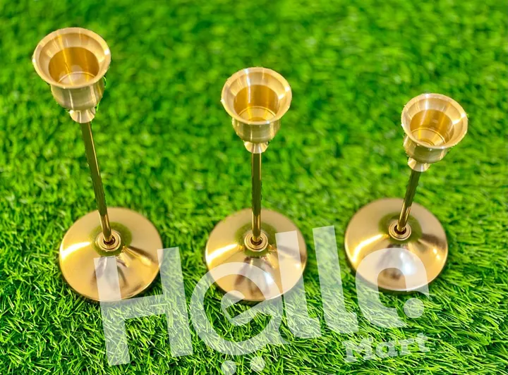Gold Candle Holder with Candlesticks – photo 3