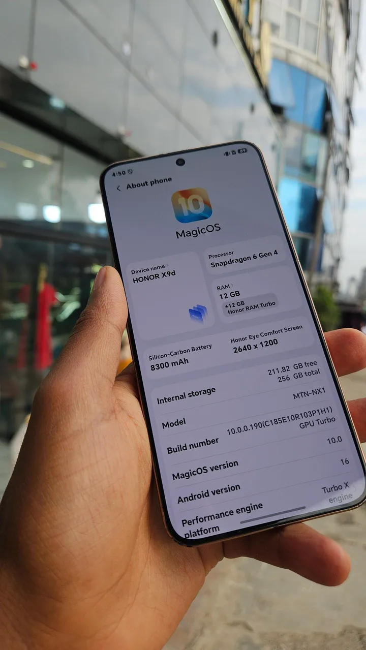 Honor X9D 256GB 12GB Smartphone – photo 3
