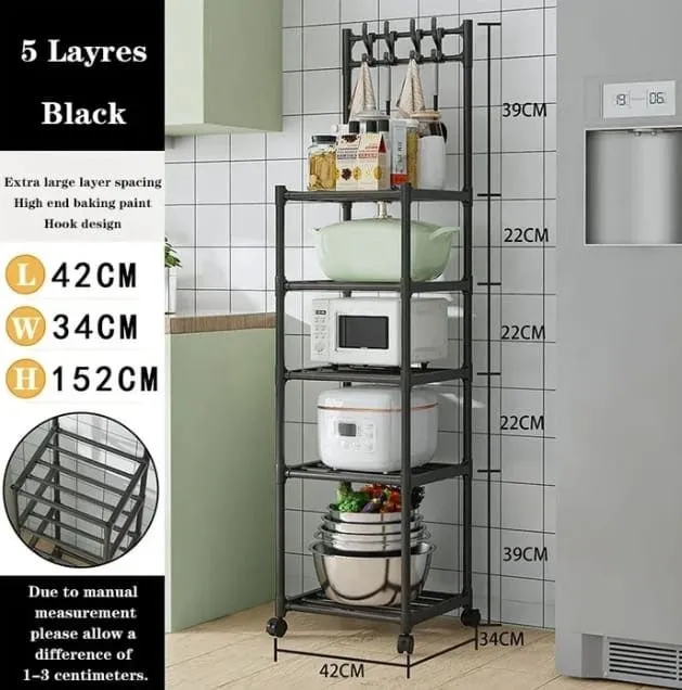 5-Layer Hook Storage Rack – photo 3