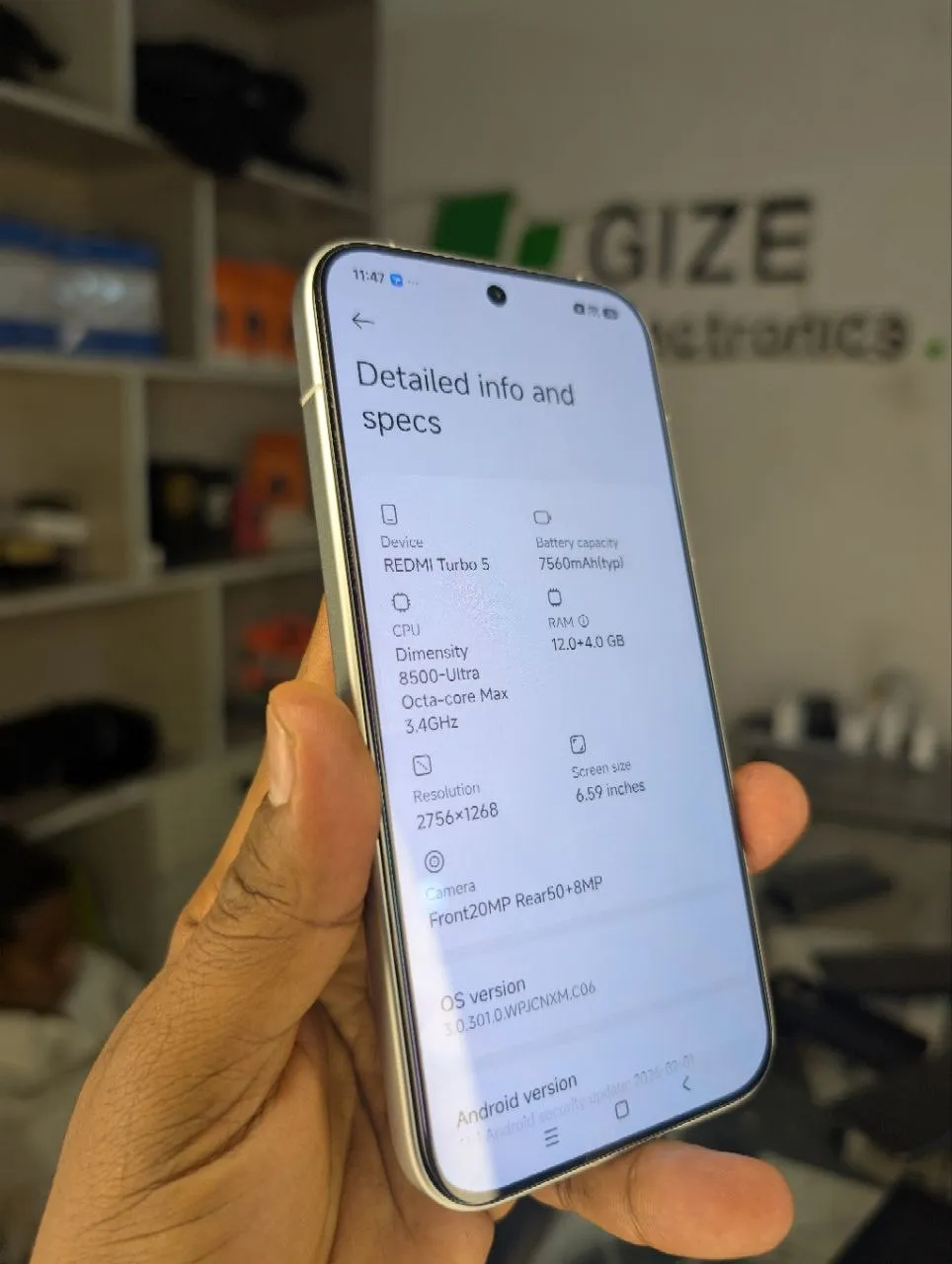 Redmi Turbo 5 256GB 12GB – photo 3
