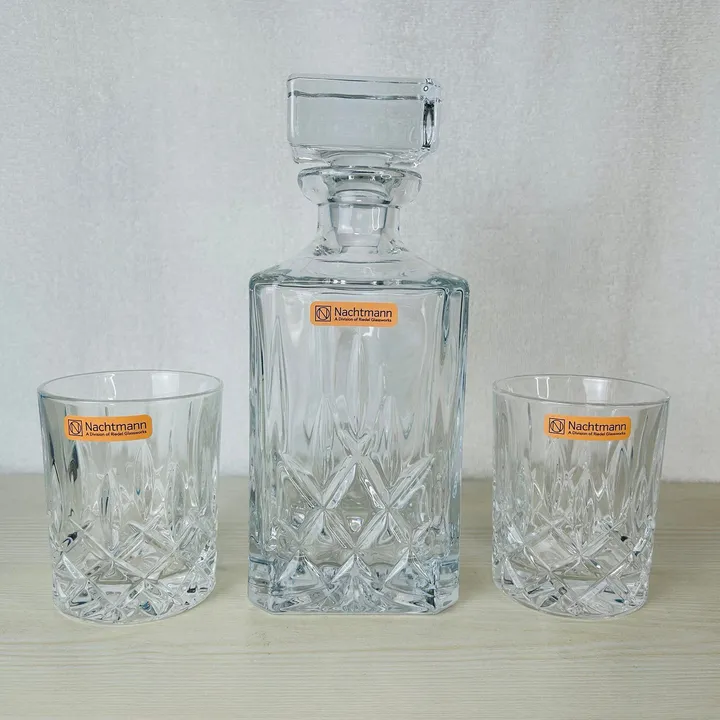 Delisoga Glass Whiskey Decanter Set – photo 3