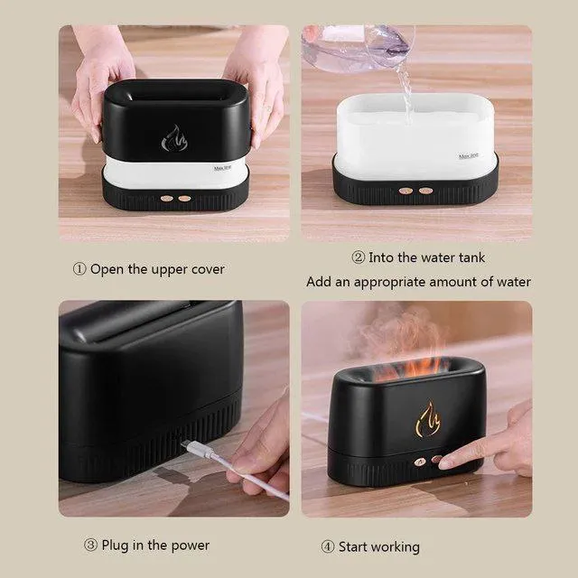 Flame Aroma Diffuser Humidifier – photo 3