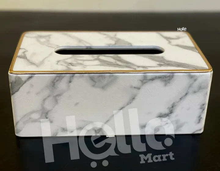 Marble Tissue Box Holder – photo 3