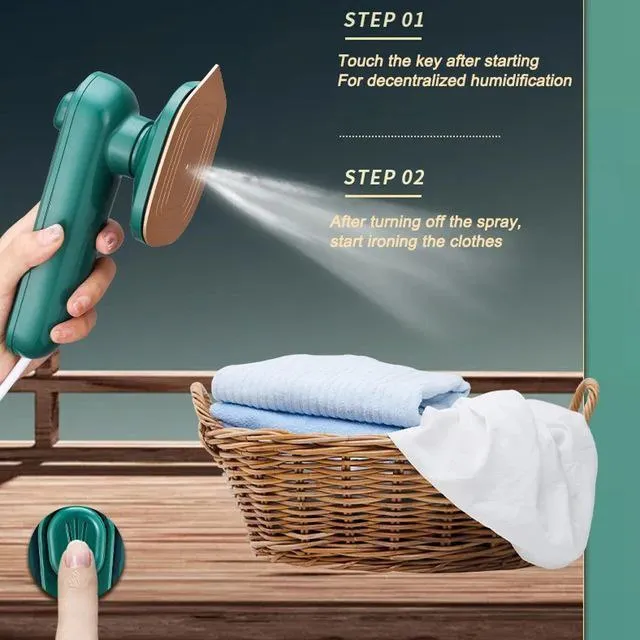 Mini Electric Steam Iron With Spray – photo 6