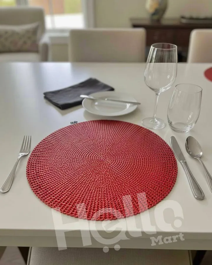 Dining Table Mat Set 6 Pieces – photo 3
