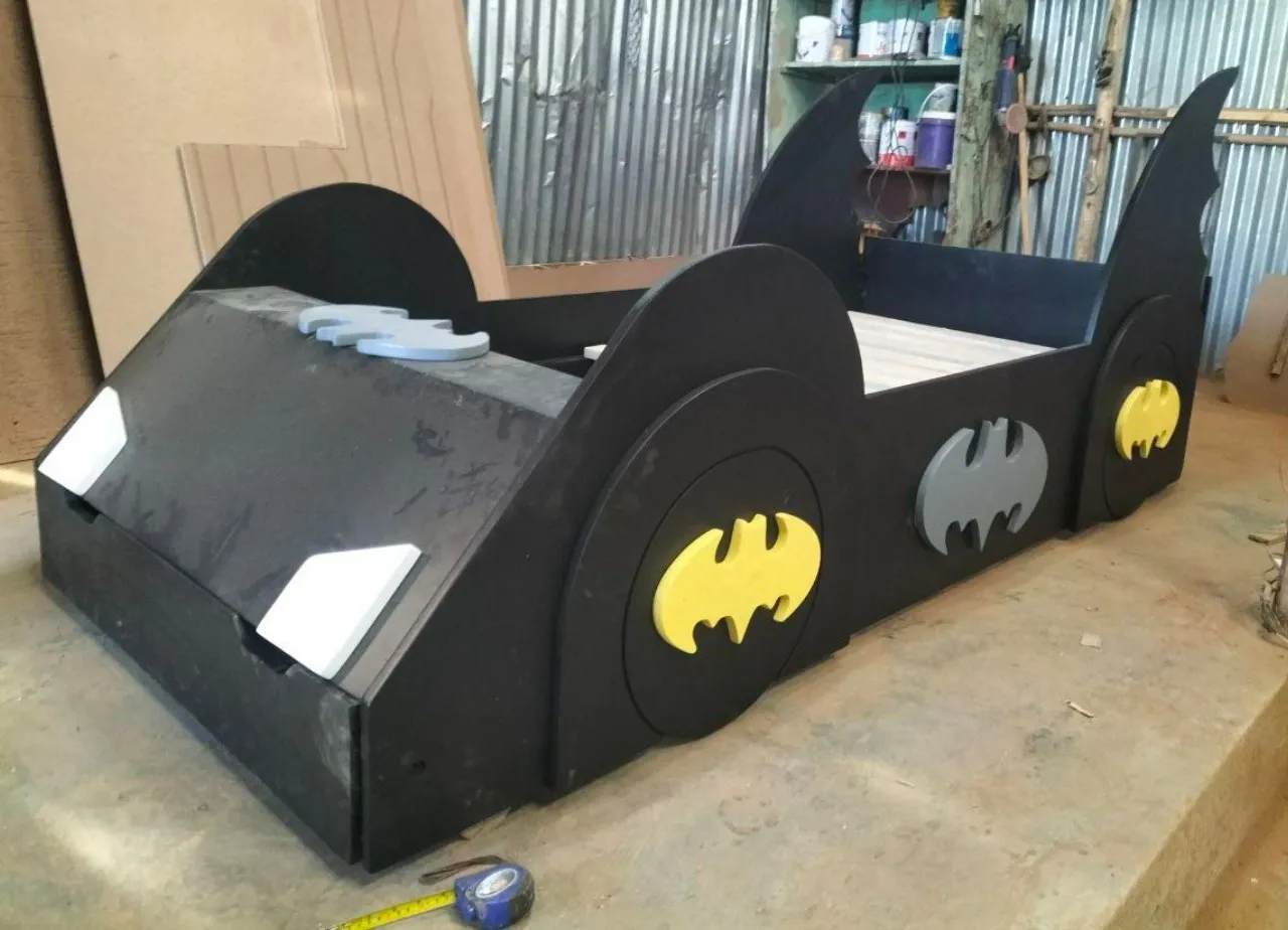 Batman Shaped Kids Bed 1x2m – photo 4