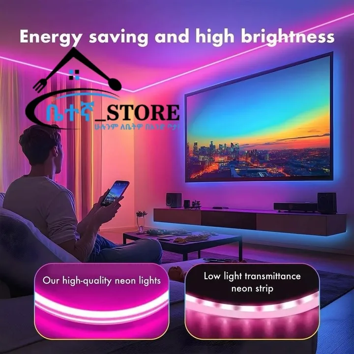 5 Meter RGB LED Neon Rope Light – photo 4