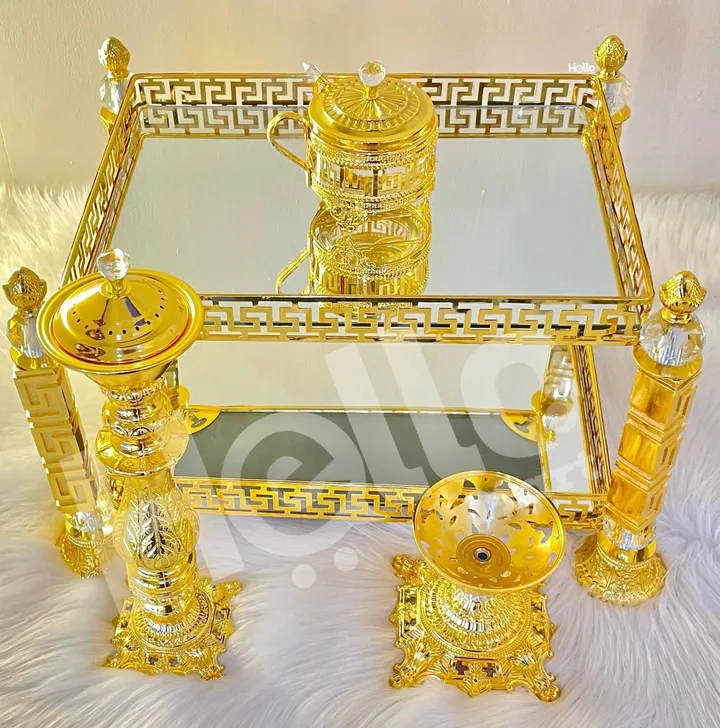 Coffee Rekebot Set with Jebena Holder – photo 3
