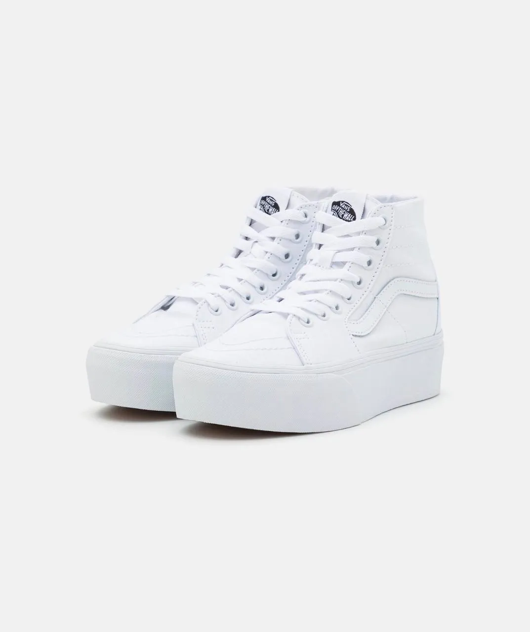 Vans White Textile High-Top Sneakers – photo 3