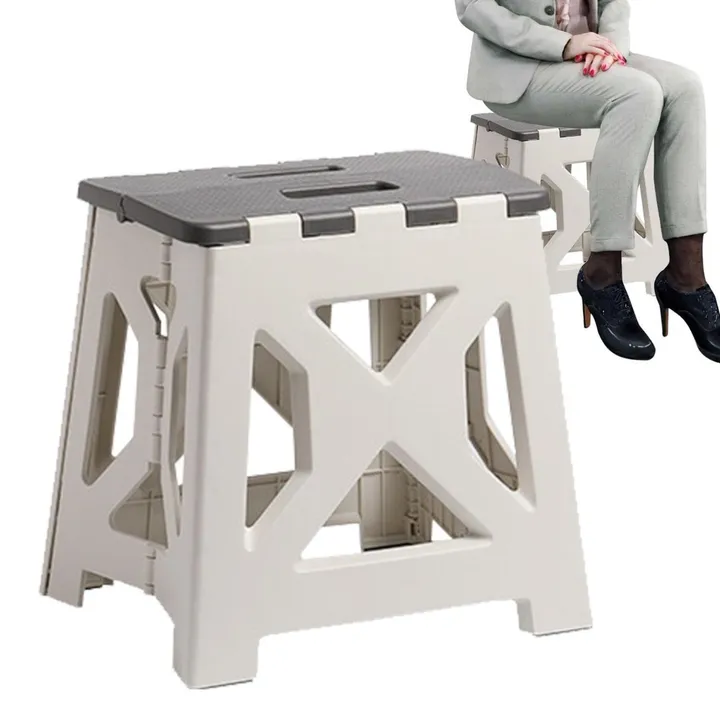 Portable Folding Plastic Stool – photo 3