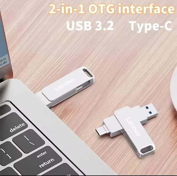 Lenovo 2-in-1 OTG USB Flash Drive – photo 5