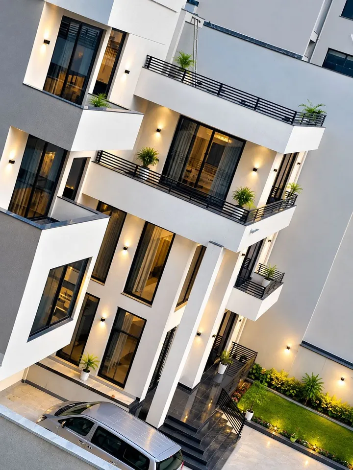 Modern G+3 House in Ayat – photo 3