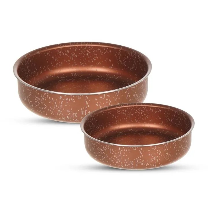 HotChef 3-Piece Granite Non-Stick Pan Set – photo 4