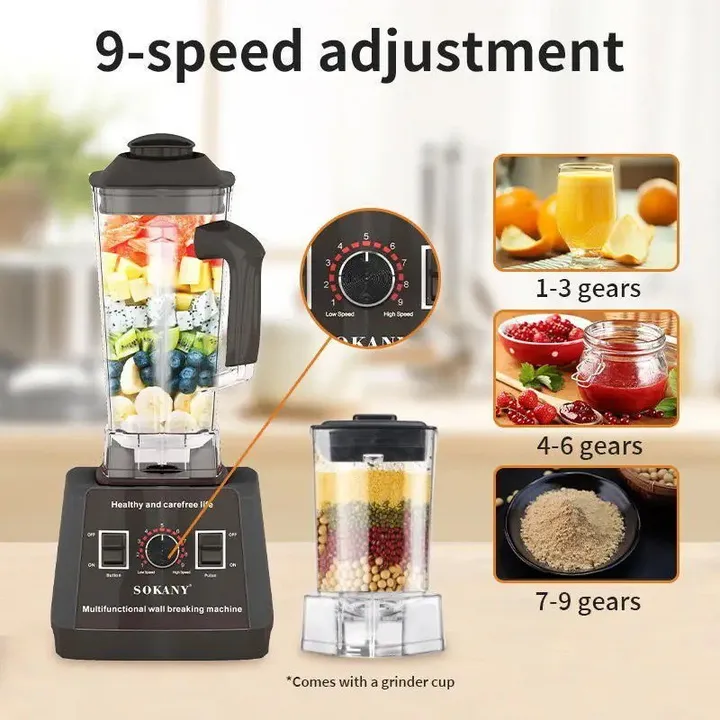 SOKANY 2in1 Multifunctional Food Processor – photo 3