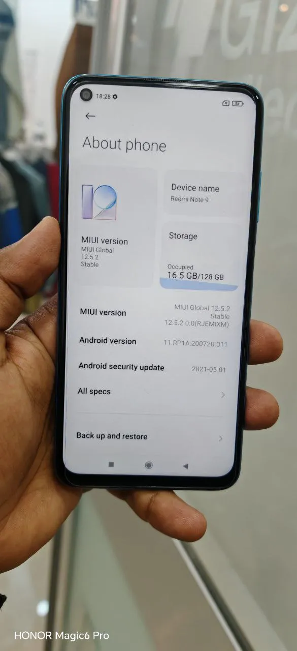 Redmi Note 9 5G 128GB 6GB – photo 3