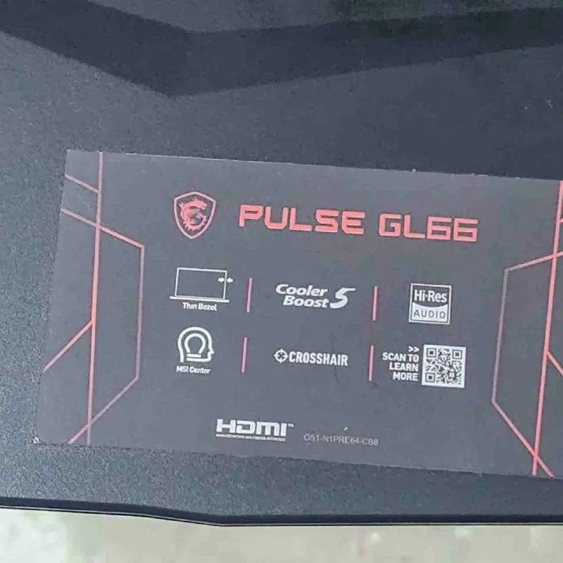 MSI Pulse GL66 i7 RTX 3070 Laptop – photo 3