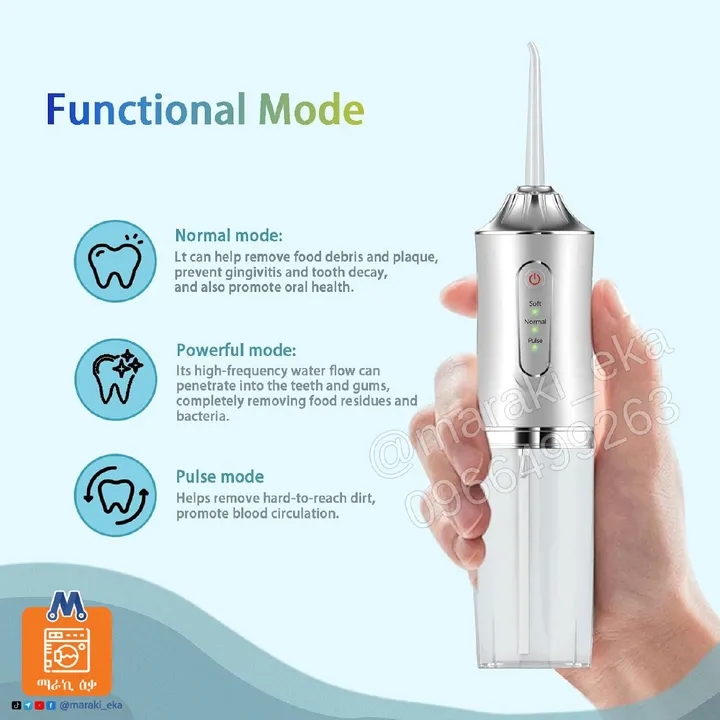 Rechargeable Water Dental Flosser Teeth Irrigator – photo 4