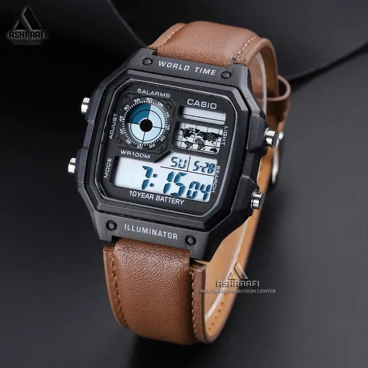 Casio Illuminator World Time Digital Watch – photo 5