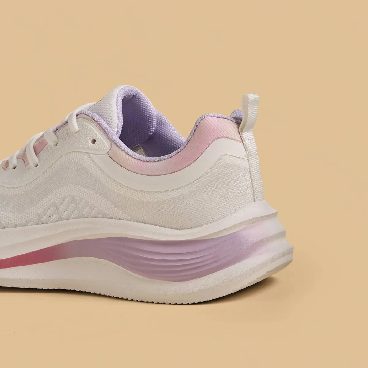 MAX Textured Lace Up Sports Shoes – photo 3