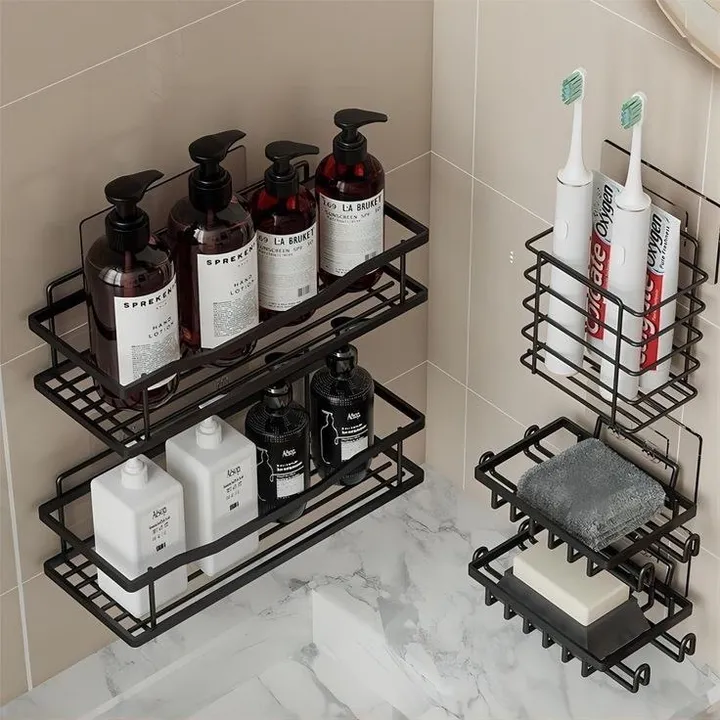 5pcs Stainless Steel Organizing Storage Rack – photo 6