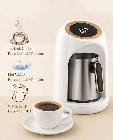 Sayonapps 3-in-1 Electric Turkish Coffee Maker – photo 3