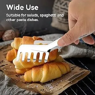 Stainless Steel Food Serving Tongs – photo 9