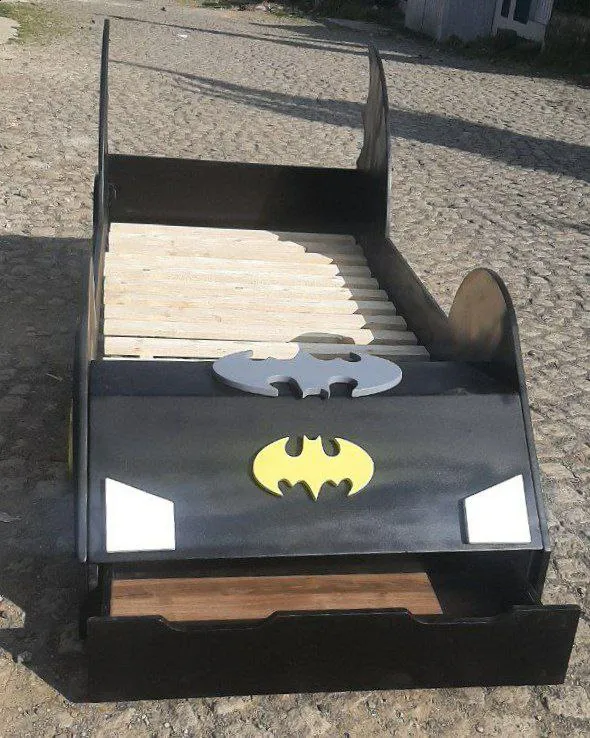 Batman Shaped Kids Bed 1x2m – photo 3
