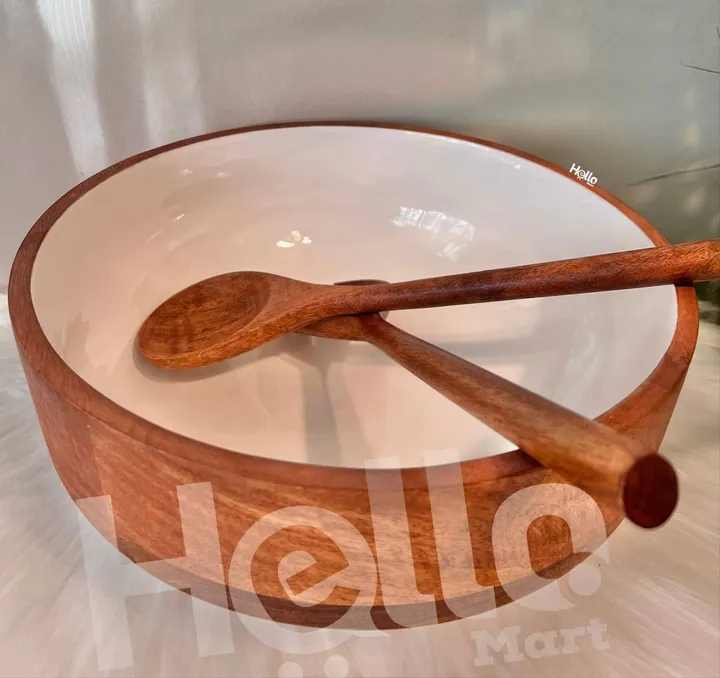 Wooden Mixing and Serving Bowl – photo 3