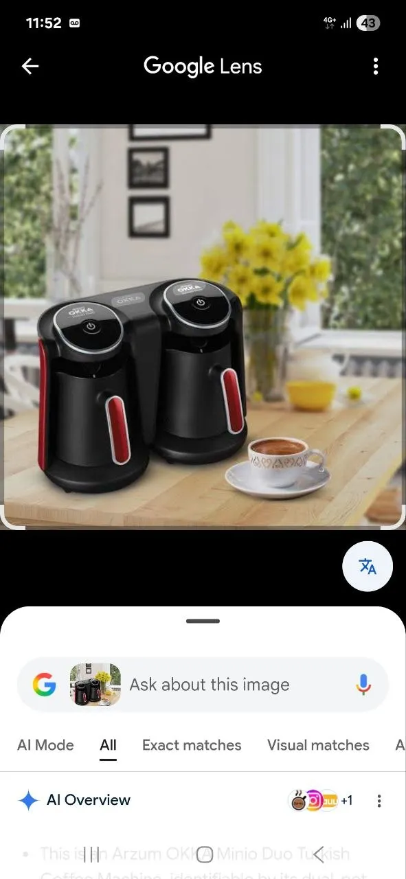 Turkish Electric Double Coffee Maker – photo 3