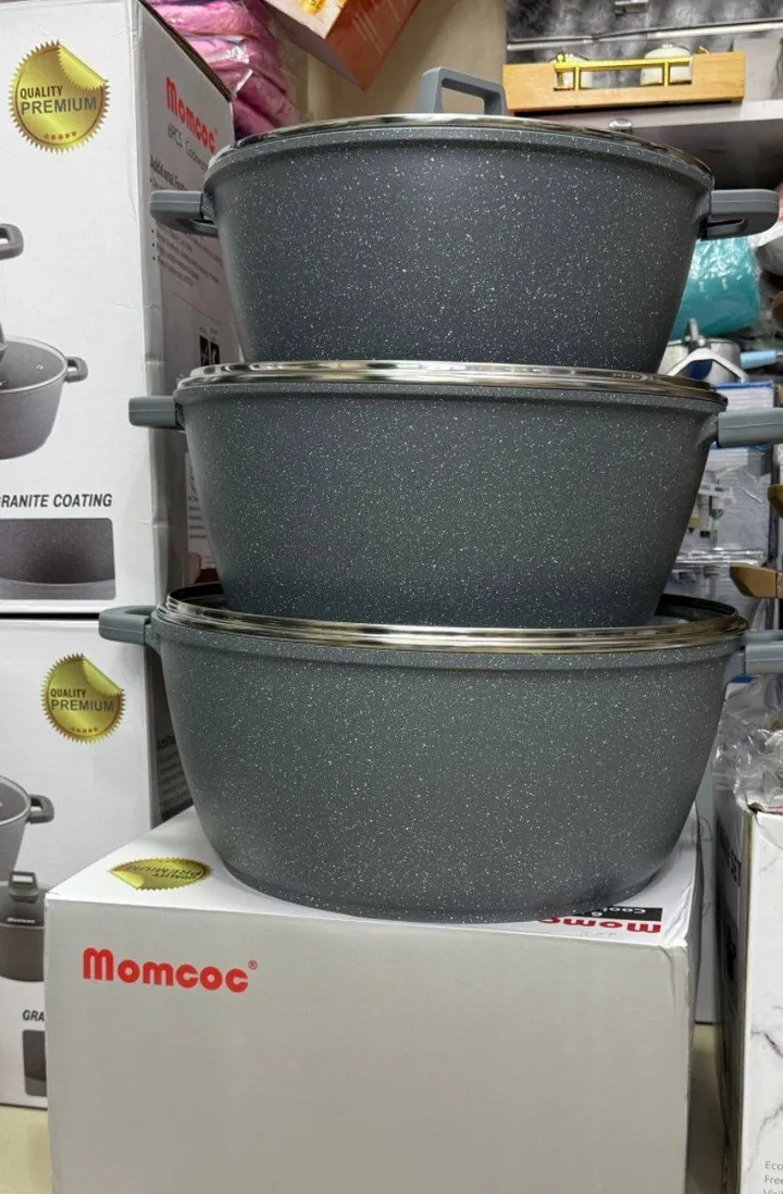 Momcoc 6pcs Non-Stick Cookware Set – photo 6