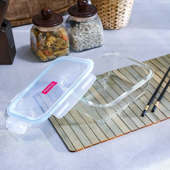 Rectangle Glass Food Container 1040ml – photo 3
