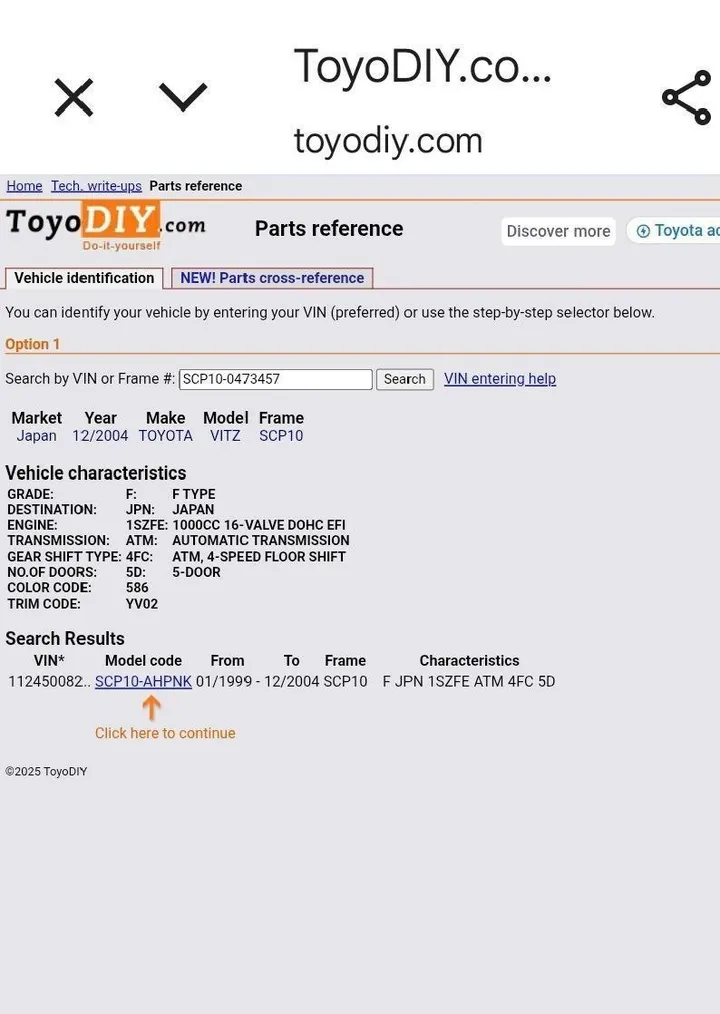 Toyota Vitz 2004 Automatic – photo 6