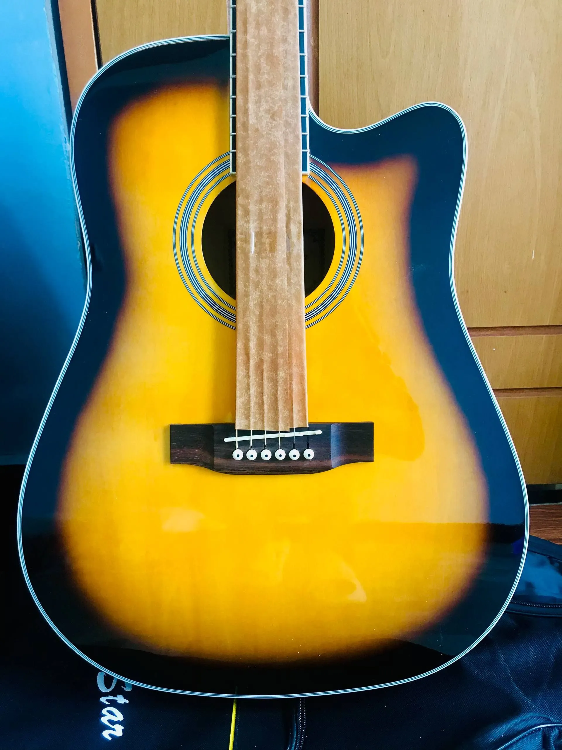 Luckystar Electric Acoustic Guitar – photo 3