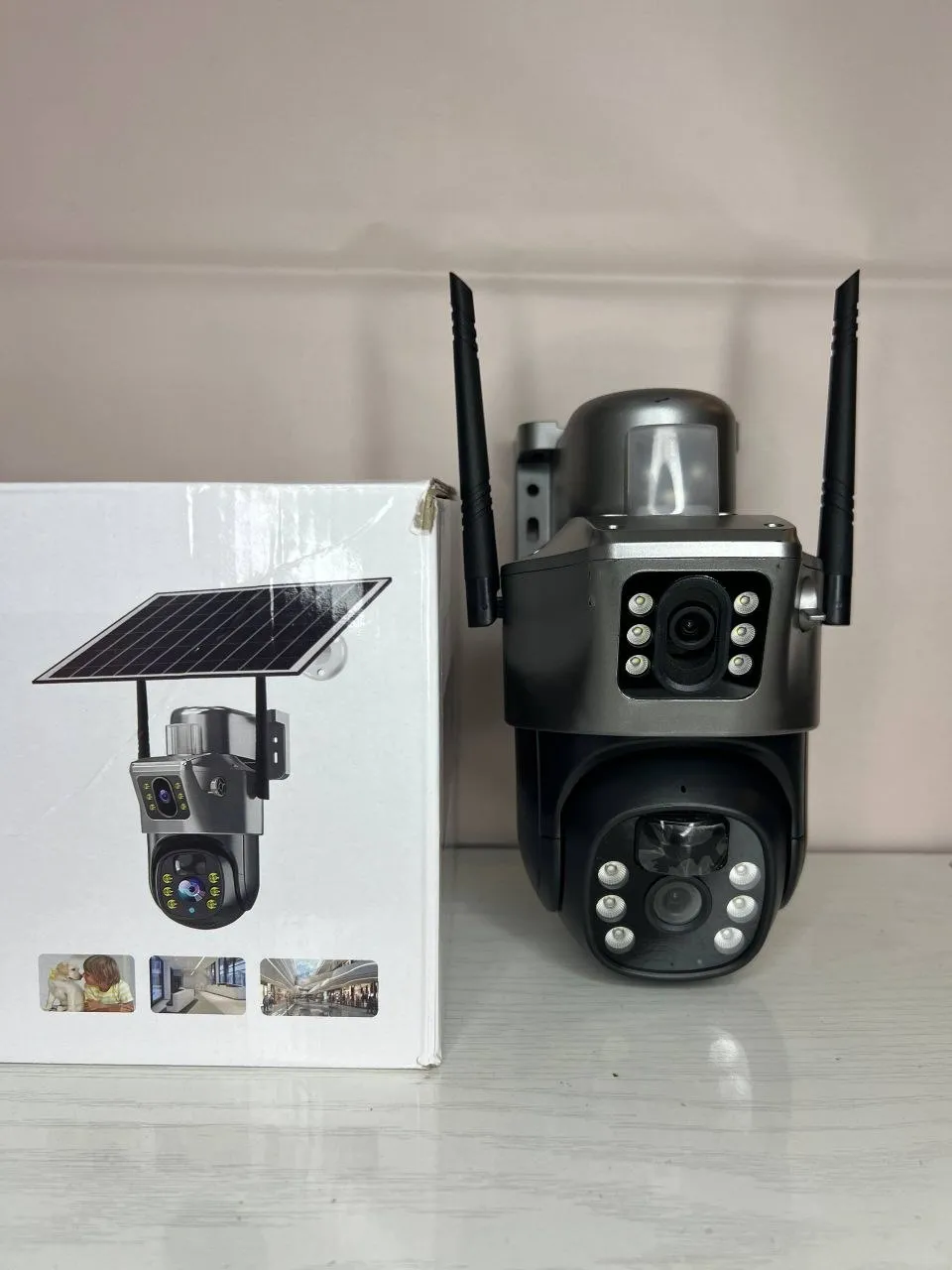 Solar Dual-Lens Security Camera – photo 5