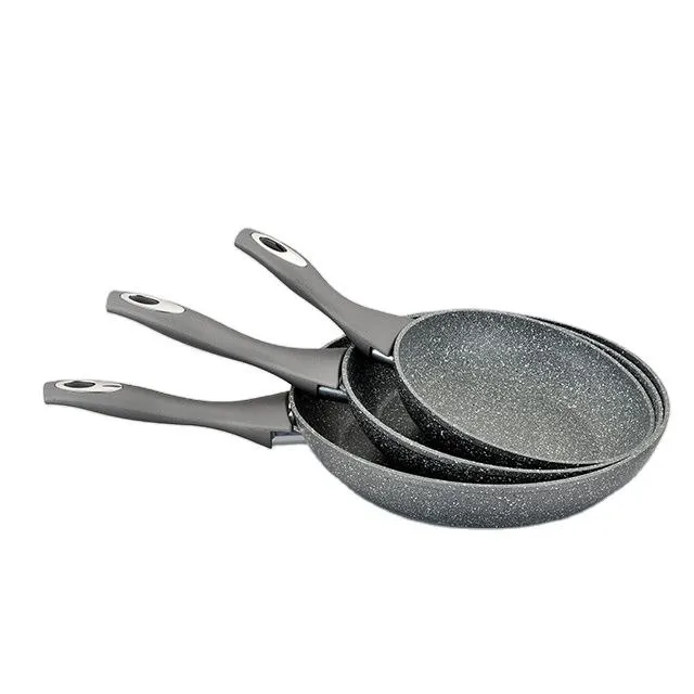 Momcoc Granite Non-Stick Frying Pan Set – photo 3