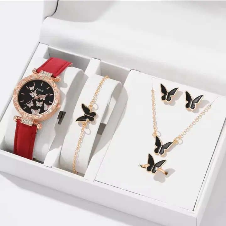 Women Stainless Steel Watch Jewelry Set – photo 3
