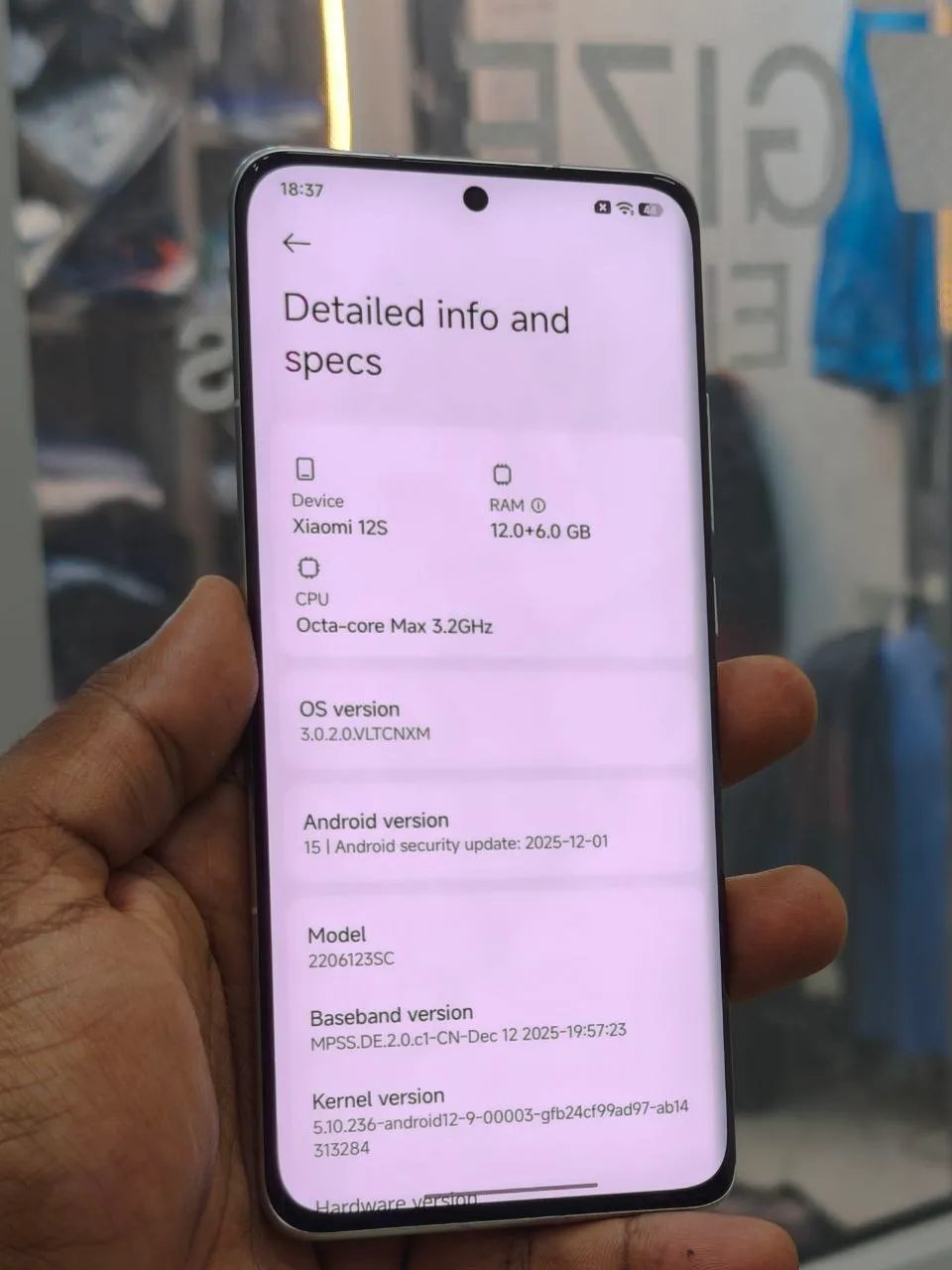 Xiaomi 12S 5G 512GB 12GB – photo 4