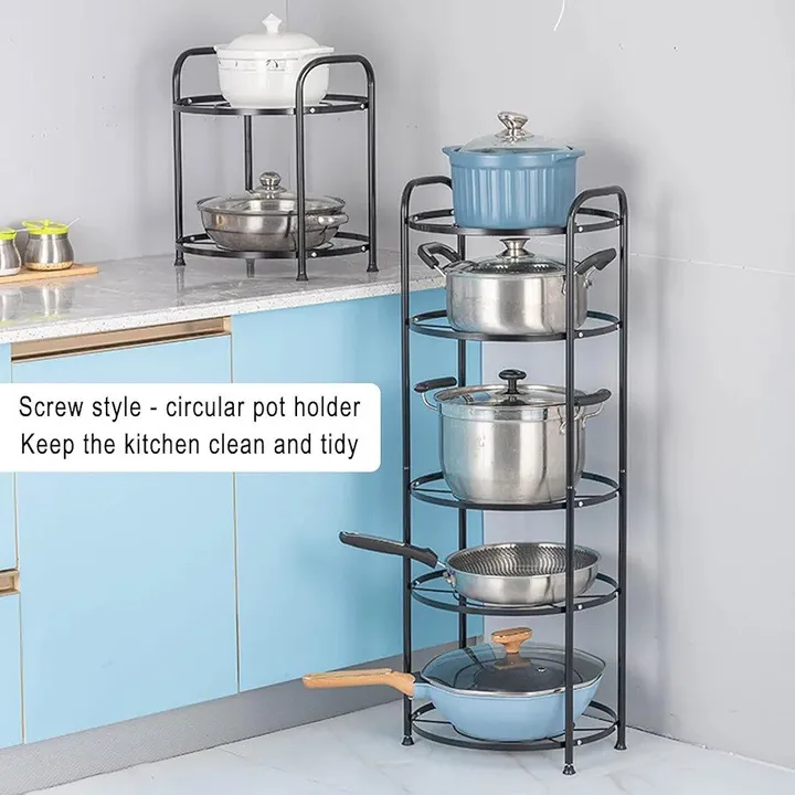 5-Tier Metal Kitchen Storage Rack – photo 3