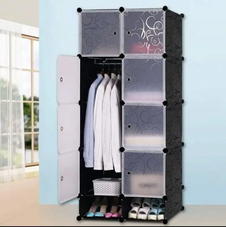 Plastic Metal Cubic Cloth Cabinet – photo 4