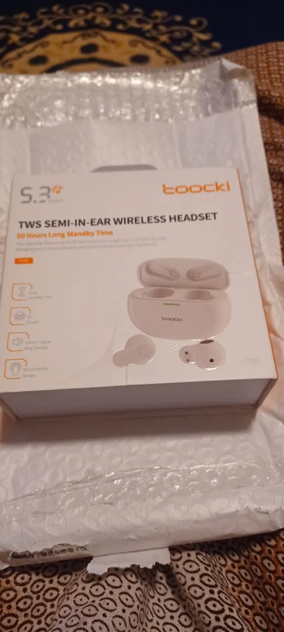 Toocki TWS Semi-In-Ear Wireless Headset – photo 3